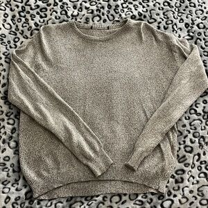 Brandy Melville Marled Gray Sweater